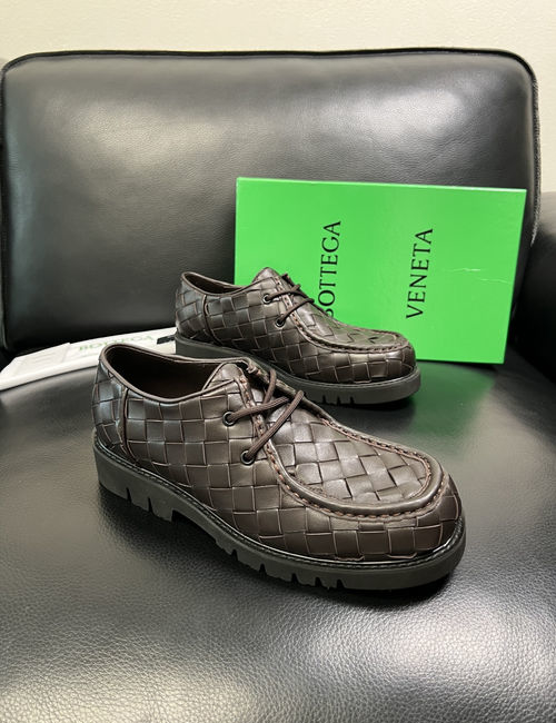 Bottega Veneta BV Leather High Top Comfort Boots