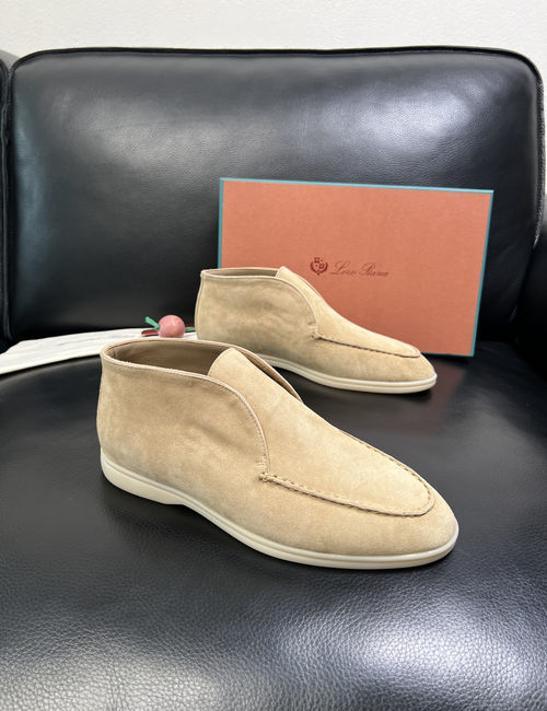 Loro Piana LP Premium Leather Stitching Sneakers