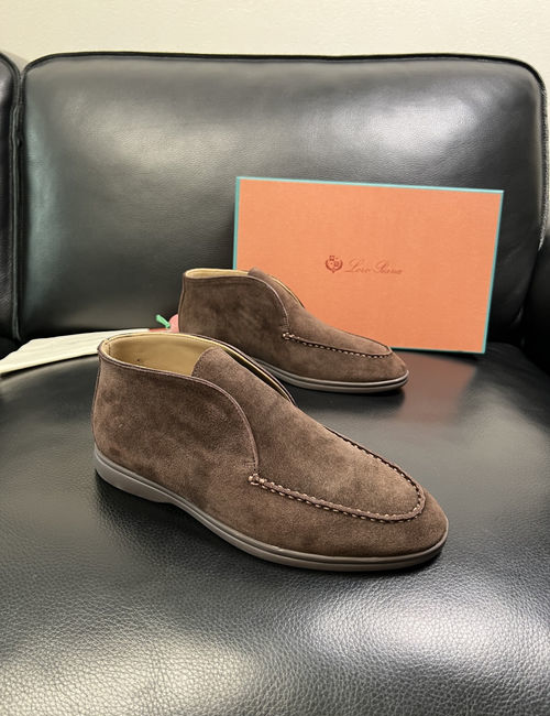 Loro Piana LP Premium Leather Stitching Sneakers