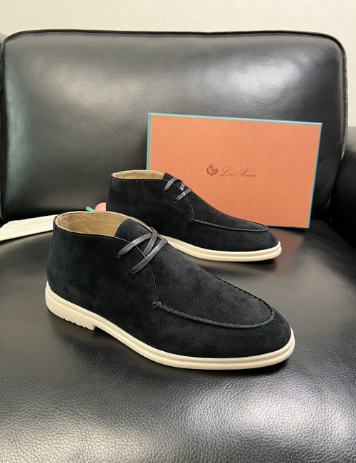 Loro Piana LP Premium Leather Stitching Sneakers