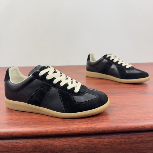 Maison Margiela MM6 Retro Running Suede Leather Sneakers