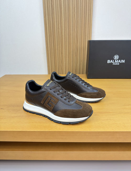 Balmain Casual Sneakers With Double-Color Outsole
