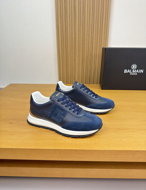 Balmain Casual Sneakers With Double-Color Outsole