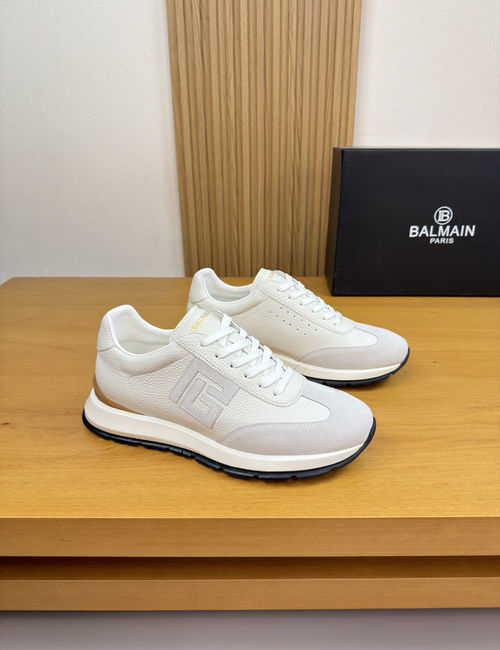 Balmain Casual Sneakers With Double-Color Outsole