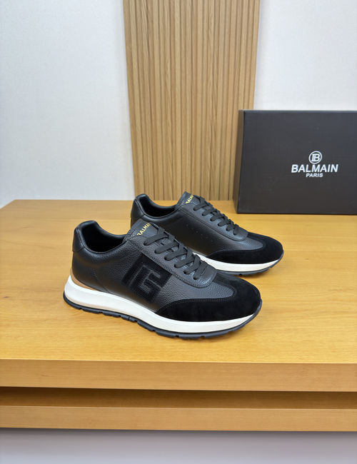Balmain Casual Sneakers With Double-Color Outsole