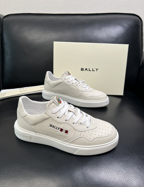 Bally Premium Casual Sneakers With Leather Upper