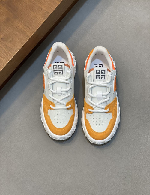 Givenchy Mesh Panel Lace-up Casual Sneakers