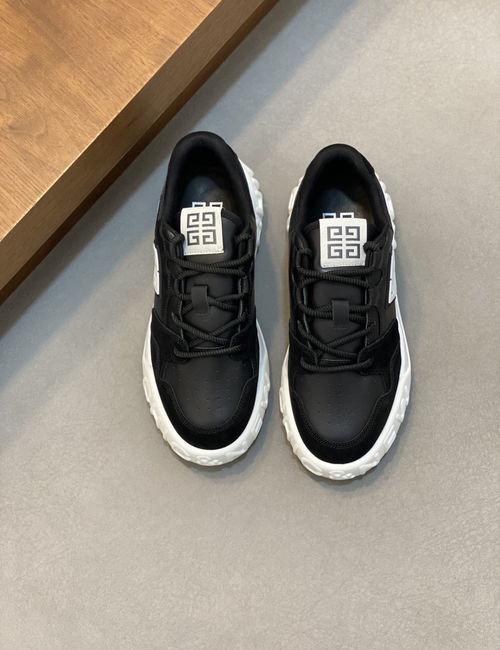Givenchy Mesh Panel Lace-up Casual Sneakers