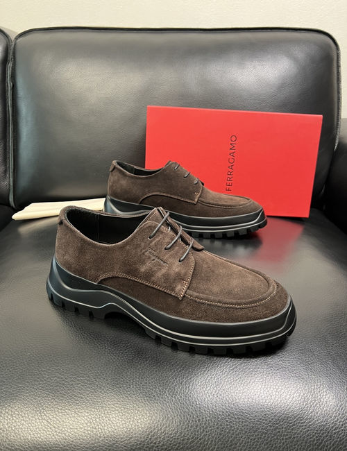 Ferragamo Premium Leather Comfortable Casual Shoes