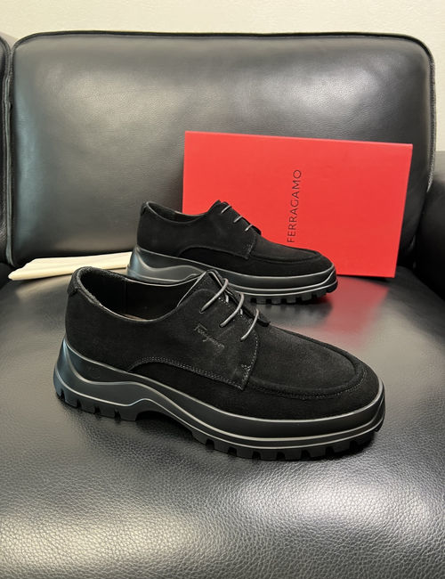 Ferragamo Premium Leather Comfortable Casual Shoes