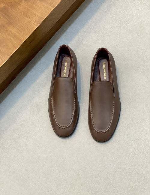 Stefano Ricci Premium Calfskin Leather Dress Shoes