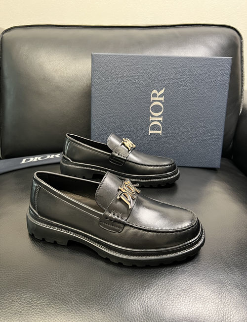 Christian Dior CD Genuine Leather Sneakers With Original Sole