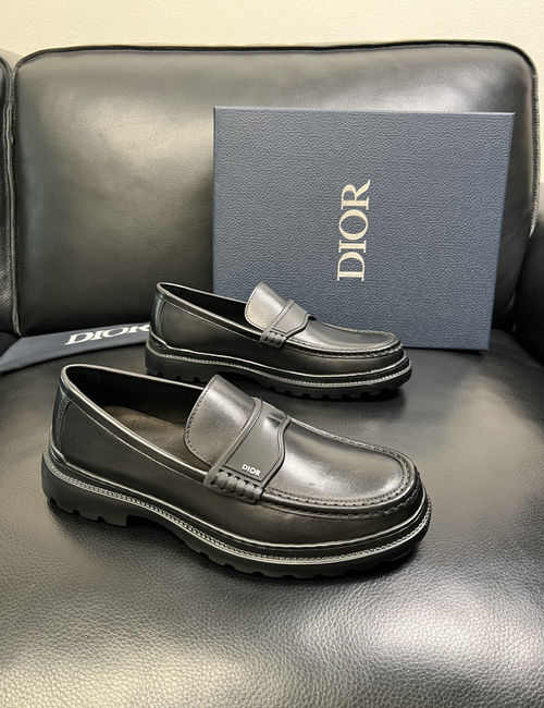 Christian Dior CD Genuine Leather Sneakers With Original Sole