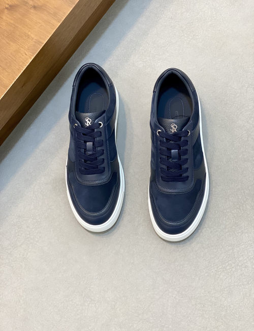 Stefano Ricci Leather Fashion Sneakers