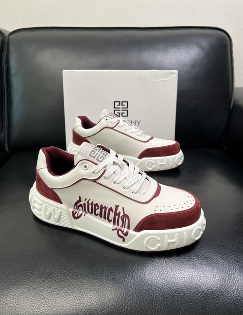 Givenchy High-Quality Leather Sneakers, Top-Tier Craftsmanship, Soft Insole