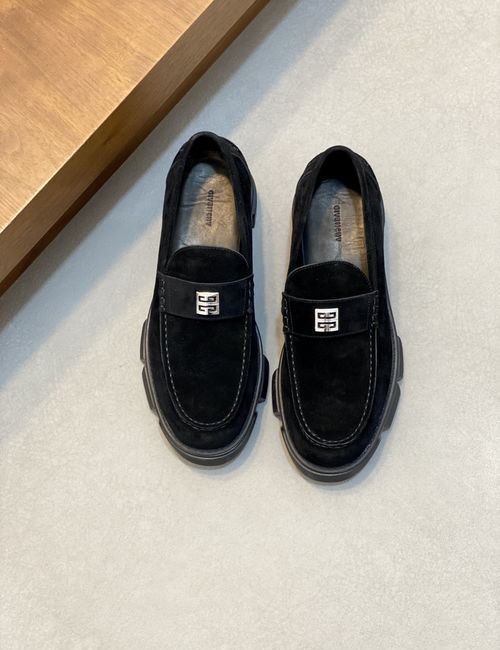 Givenchy Show Series Leather Ankle Boots With Logo