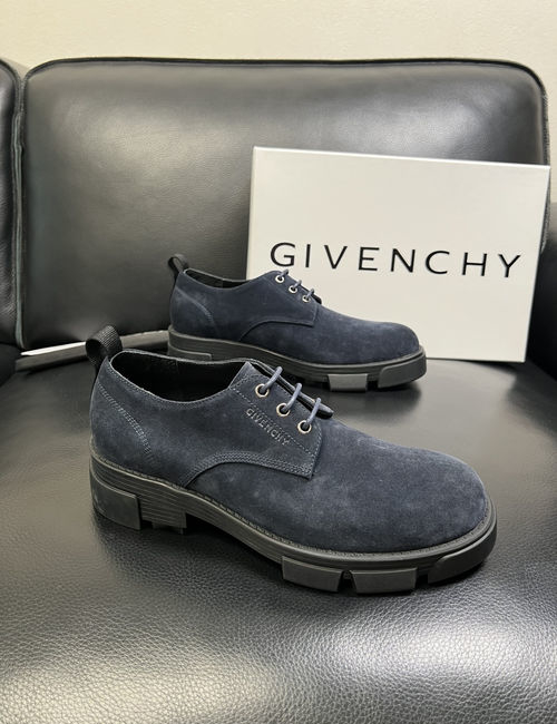 Givenchy Leather Mesh Casual Shoes With Soft Insole
