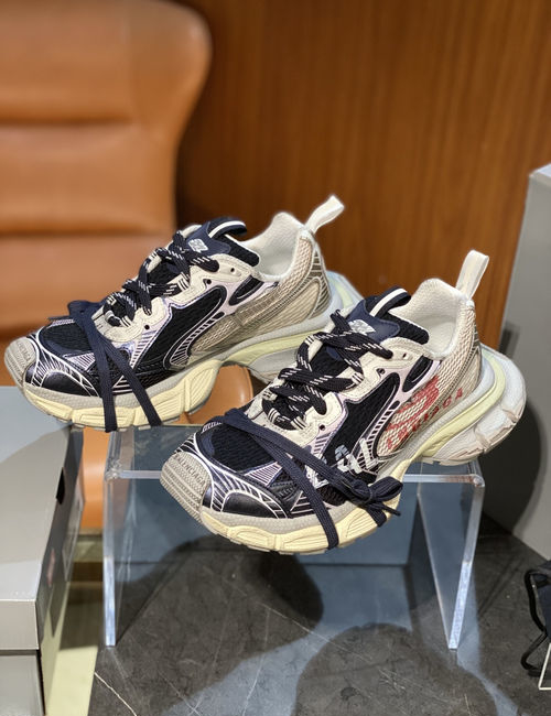 Balenciaga 3XL Split Logo Vintage Casual Sneakers
