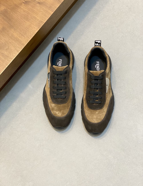 Fendi Monster Flying Knit Sneakers
