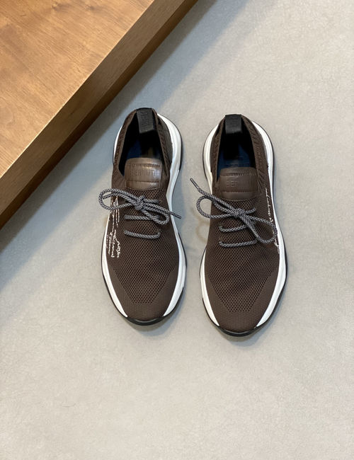 Berluti Knitted Sneakers With Exquisite Craftsmanship