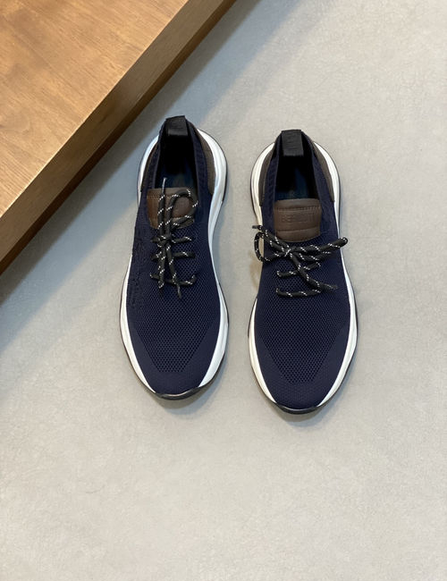 Berluti Knitted Sneakers With Exquisite Craftsmanship