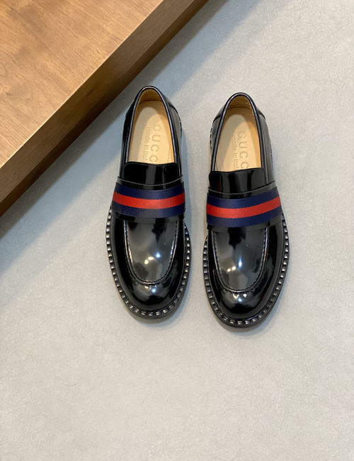Gucci Sheepskin Leather Casual Shoes With Memory Insole