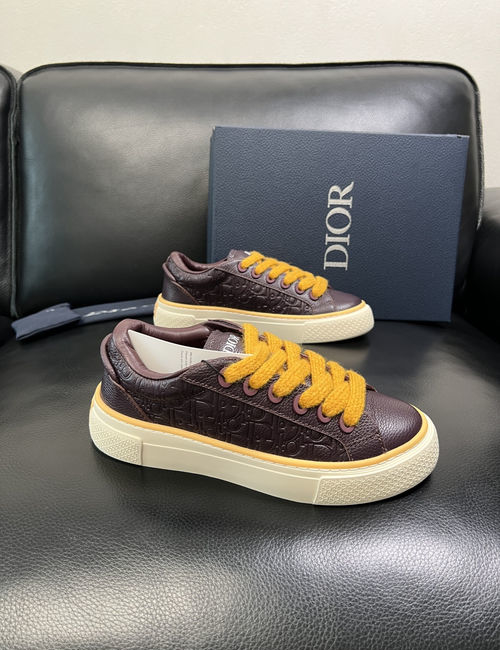 Christian Dior CD Premium Cowhide Breathable Sneakers