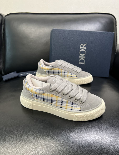 Christian Dior CD Premium Cowhide Breathable Sneakers