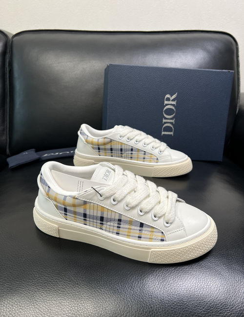 Christian Dior CD Premium Cowhide Breathable Sneakers
