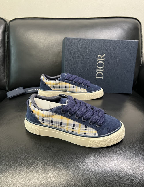 Christian Dior CD Premium Cowhide Breathable Sneakers