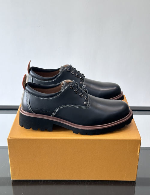 Bally Moments Leather Loafers With Thick Sole