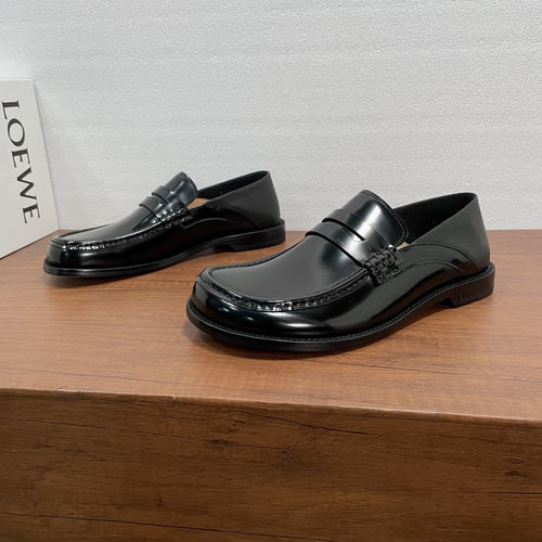 Loewe Campo Loafer Shoes With Leather Sole
