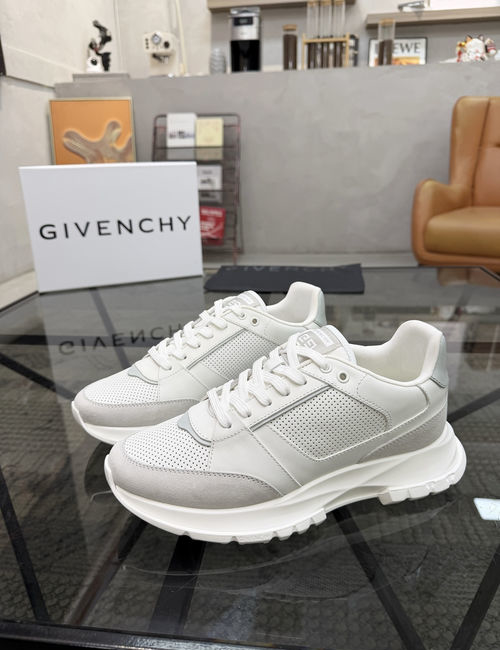 Givenchy Smooth Suede Leather Casual Shoes With Rubber Sole