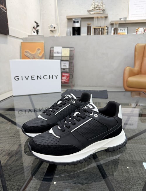 Givenchy Smooth Suede Leather Casual Shoes With Rubber Sole