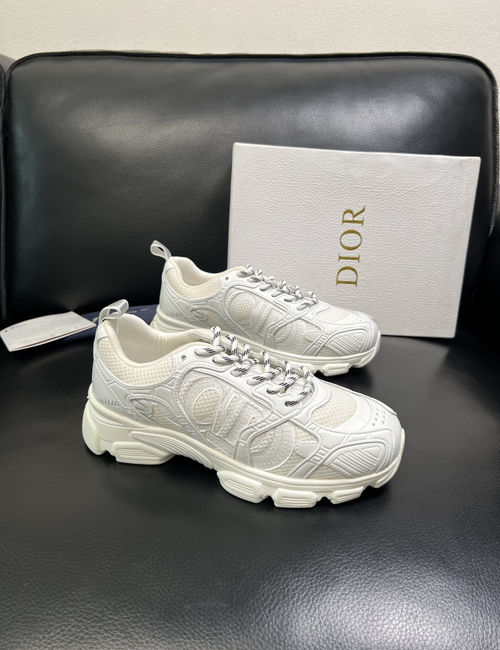 Christian Dior CD Sneakers With Cowhide Upper And Rubber Sole