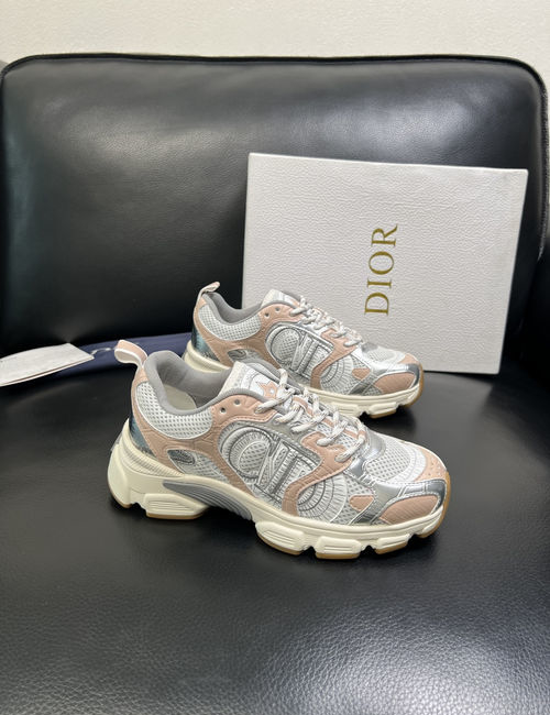 Christian Dior CD Sneakers With Cowhide Upper And Rubber Sole