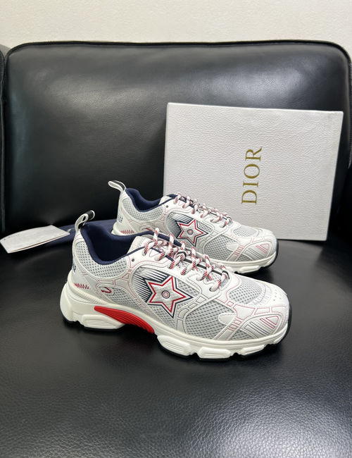 Christian Dior CD Sneakers With Cowhide Upper And Rubber Sole