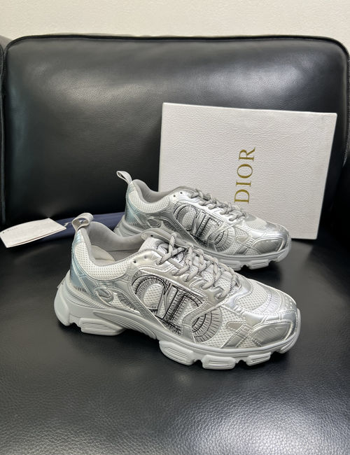Christian Dior CD Sneakers With Cowhide Upper And Rubber Sole