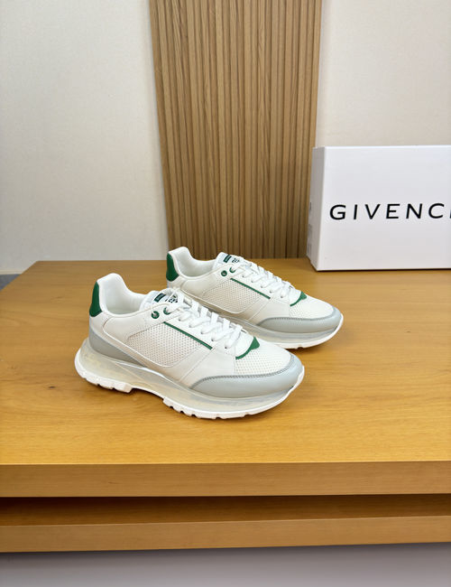Givenchy Suede Mesh Casual Sneakers