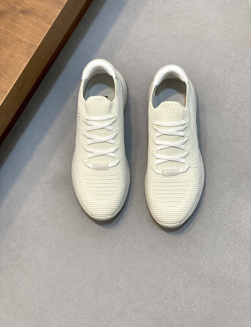 Hugo Boss Ttnm Evo Knit Leather Sneakers