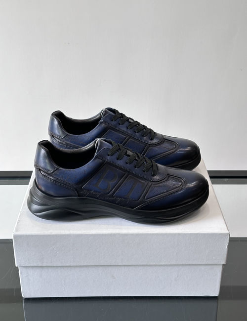 Berluti Leather Upper Casual Sneakers