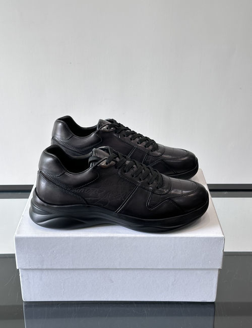 Berluti Leather Upper Casual Sneakers