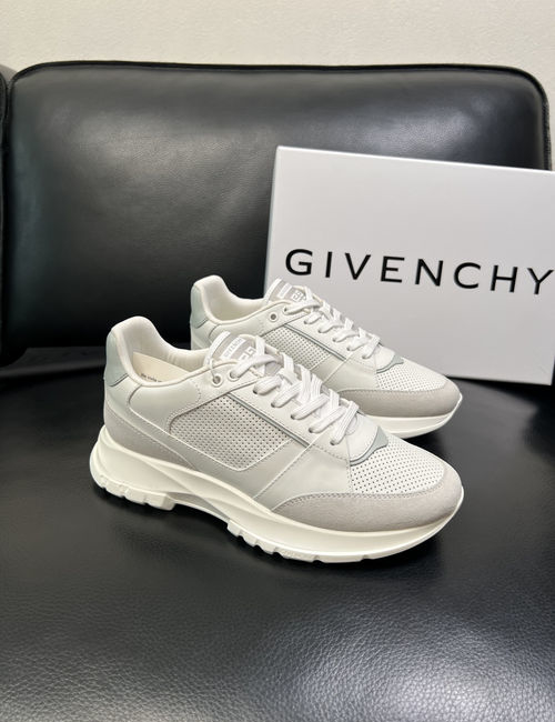 Givenchy Premium Leather Mesh Casual Sneakers