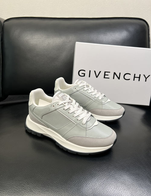 Givenchy Premium Leather Mesh Casual Sneakers