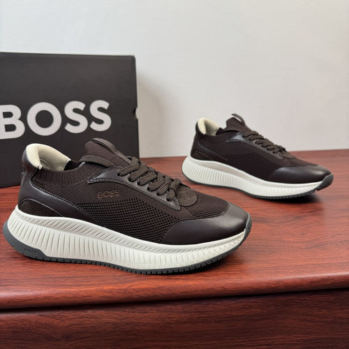 Hugo Boss Lightweight Knitted Running Shoes With Full Set
