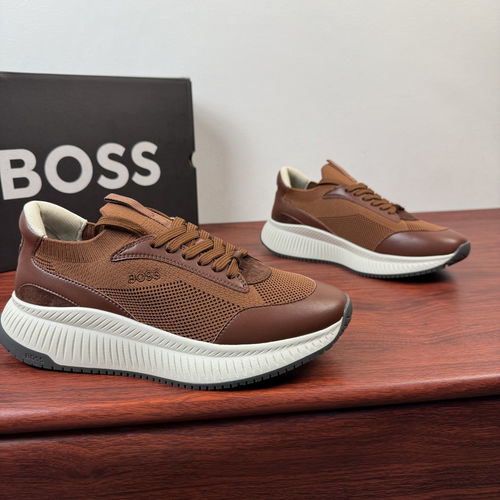 Hugo Boss Lightweight Knitted Running Shoes With Full Set