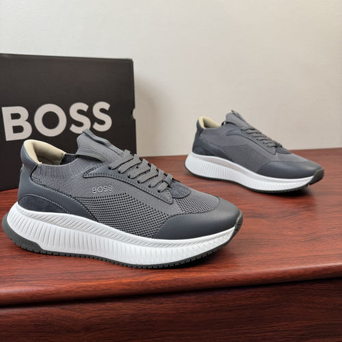 Hugo Boss Lightweight Knitted Running Shoes With Full Set