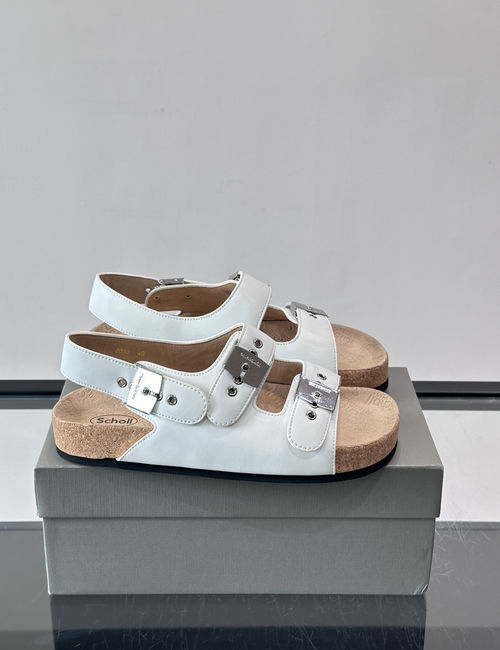 Balenciaga Boston Sandals Soft Leather Comfortable Sole