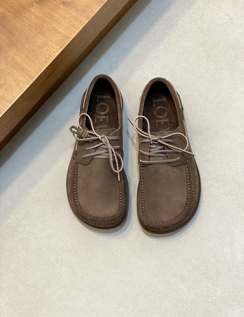 Loewe Suede Casual Shoes With TPU Sole