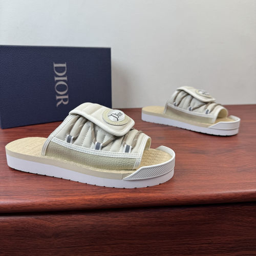 Christian Dior CD Aqua Sandals Beige With EVA Sole